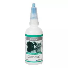EPIBAC basischer Ohrreiniger Lsg.f.Hunde/Katzen, 100 ml