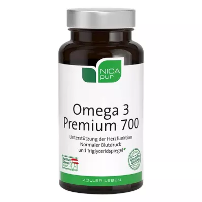 NICAPUR Omega-3 Premium 700 Kapseln, 60 St