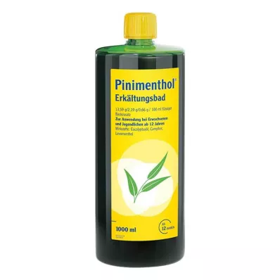 Pinimenthol® Erkältungsbad ab 12 Jahren, 1000 ml Pinimenthol® Erkältungsbad ab 12 Jahren, 1000 ml
