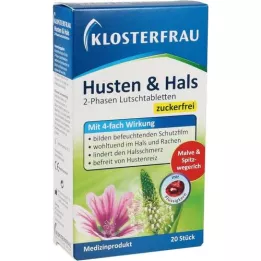 KLOSTERFRAU Husten &amp; Hals Lutschtabletten, 20 St