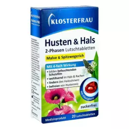 KLOSTERFRAU Husten &amp; Hals Lutschtabletten, 20 St