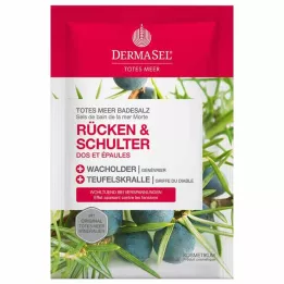 DERMASEL Totes Meer Badesalz Rücken &amp; Schulter, 80 g