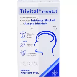 TRIVITAL mental Kapseln, 28 St