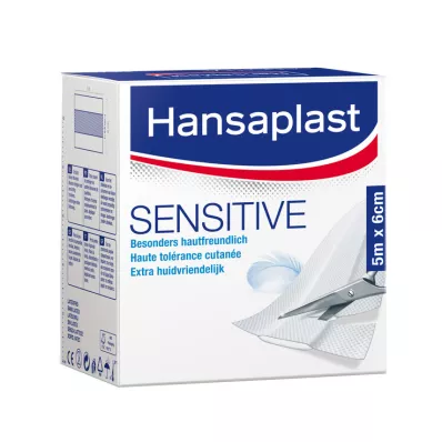 Hansaplast Sensitive Pflaster 6 cmx5 m Rolle, 1 St Hansaplast Sensitive Pflaster 6 cmx5 m Rolle, 1 St
