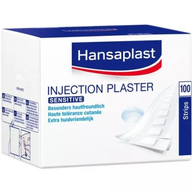 HANSAPLAST Sensitive Injektionspflaster 1,9x4 cm, 100 St