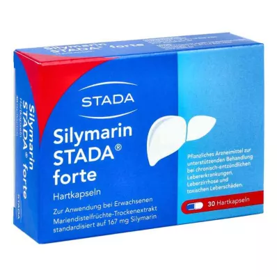 Silymarin STADA forte Hartkapseln bei Lebererkrankungen (30 stk)