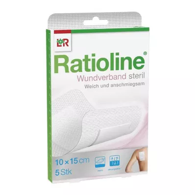 Ratioline Wundverband 15x10 cm steril, 5 St Ratioline Wundverband 15x10 cm steril, 5 St