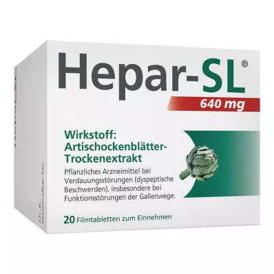 Hepar-SL® 640 mg Filmtabletten, 20 St