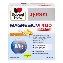 DOPPELHERZ Magnesium 400 DIRECT system Pellets, 30 St