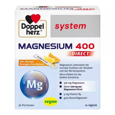 Doppelherz system Magnesium 400 Direct Pellets, 30 St
