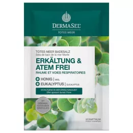 DERMASEL Totes Meer Badesalz Erkältung &amp; Atemfrei, 80 g