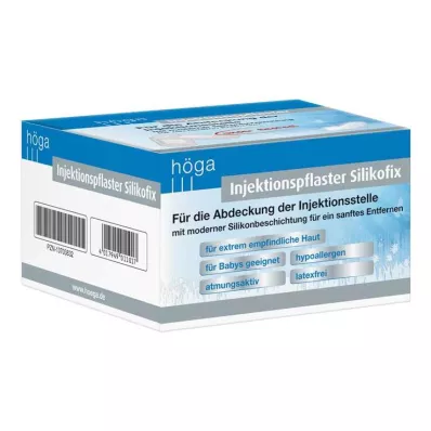 INJEKTIONSPFLASTER Silikofix 2x4 cm Höga, 100 St
