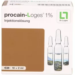 PROCAIN-Loges 1% Injektionslösung Ampullen, 10X2 ml