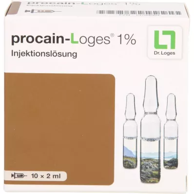 PROCAIN-Loges 1% Injektionslösung Ampullen, 10X2 ml