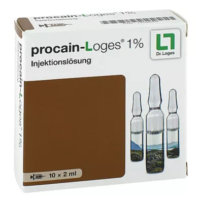 Procain-Loges 1% Injektionslösung Ampullen, 10X2 ml