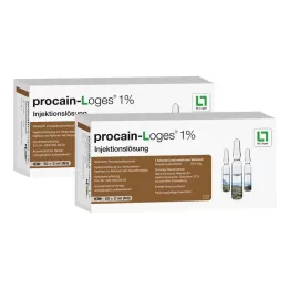 Procain-Loges 1% Injektionslösung Ampullen, 100X2 ml