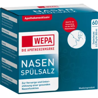 WEPA Nasenspülsalz, 60X2.95 g