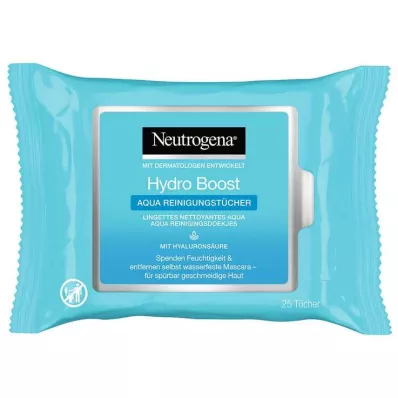 NEUTROGENA Hydro Boost Aqua Reinigungstücher, 25 St