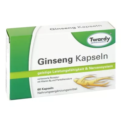 GINSENG KAPSELN, 60 St