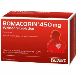 BOMACORIN 450 mg Weißdorntabletten, 200 St