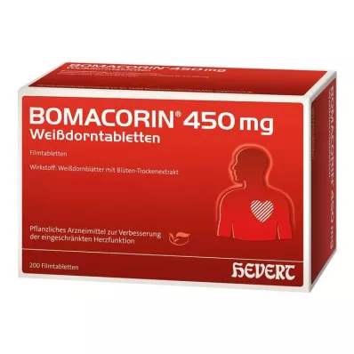 BOMACORIN 450 mg Weißdorntabletten, 200 St