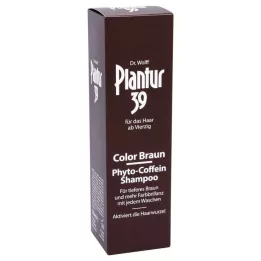 PLANTUR 39 Color Braun Phyto-Coffein-Shampoo, 250 ml