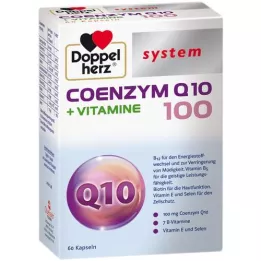DOPPELHERZ Coenzym Q10 100+Vitamine system Kapseln, 60 St