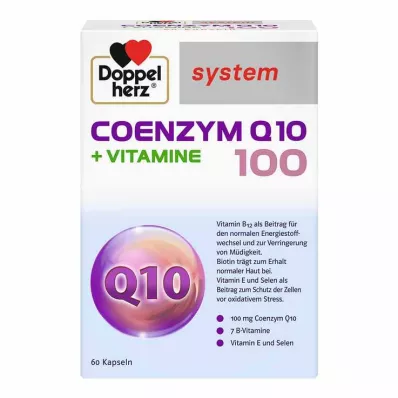 Doppelherz system Coenzym Q10 100 + Vitamine Kapseln, 60 St