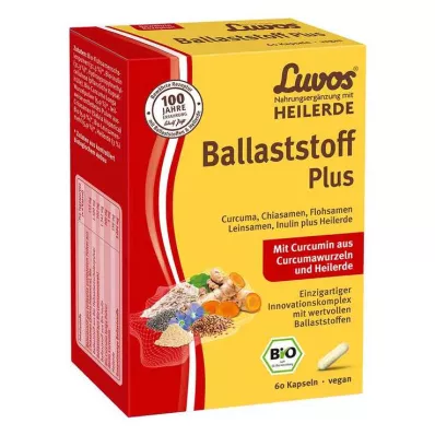 Luvos Heilerde Bio Ballaststoff Plus Kapseln, 60 St