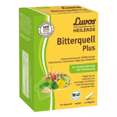 LUVOS Heilerde Bio Bitterquell Plus Kapseln, 60 St LUVOS Heilerde Bio Bitterquell Plus Kapseln, 60 St
