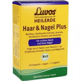 LUVOS Heilerde Bio Haar &amp; Nagel Plus Kapseln, 60 St