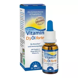 Vitamin D3 Öl forte Dr. Jacob`s Tropfen, 20 ml