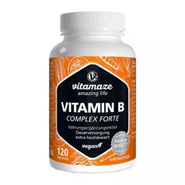 VITAMIN B COMPLEX extra hochdosiert vegan Tabl., 120 St