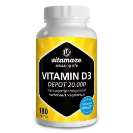 Vitamaze Vitamin D3 Depot 20.000 i.E. hochdosiert (180 stk)