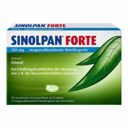 SINOLPAN forte 200 mg magensaftres.Weichkapseln, 21 St