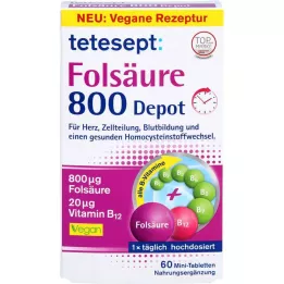TETESEPT Folsäure 800 Depot Tabletten, 60 St