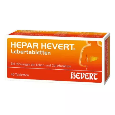 Hepar Hevert Lebertabletten (40 stk)