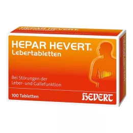 HEPAR HEVERT Lebertabletten, 100 St