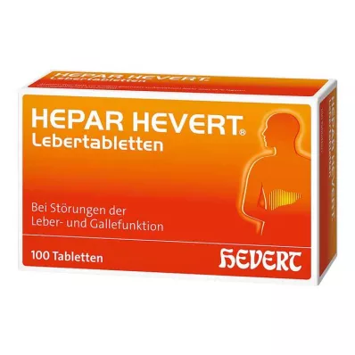 Hepar Hevert Lebertabletten, 100 St Hepar Hevert Lebertabletten, 100 St