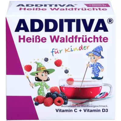 ADDITIVA heiße Waldfrüchte Pulver, 100 g