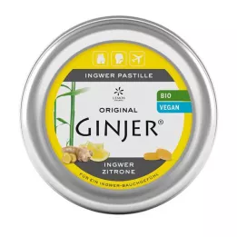 INGWER GINJER Pastillen Bio Zitrone, 40 g