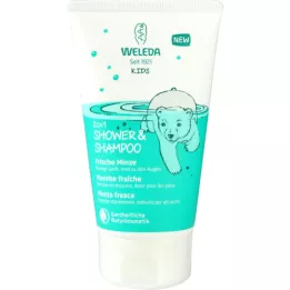 WELEDA Kids 2in1 Shower &amp; Shampoo frische Minze, 150 ml