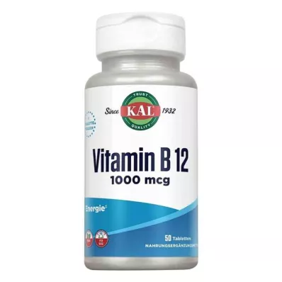 KAL Vitamin B12 1000 mcg Tabletten (50 stk)