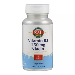 VITAMIN B3 NIACIN 250 mg Tabletten, 100 St