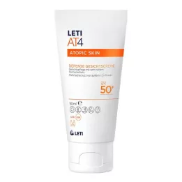 LETI AT4 Defense Gesichtscreme SPF 50+, 50 ml