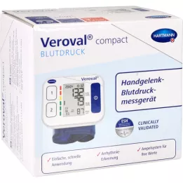 VEROVAL compact Handgelenk-Blutdruckmessgerät, 1 St