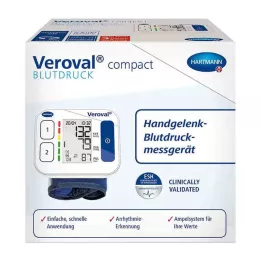VEROVAL compact Handgelenk-Blutdruckmessgerät, 1 St