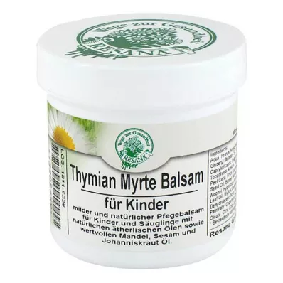 Thymian Myrte Balsam für Kinder Resana, 100 ml