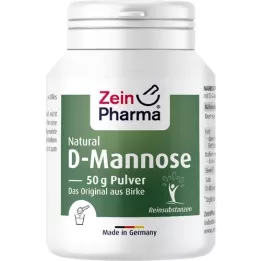 NATURAL D-Mannose aus Birke ZeinPharma Pulver, 50 g