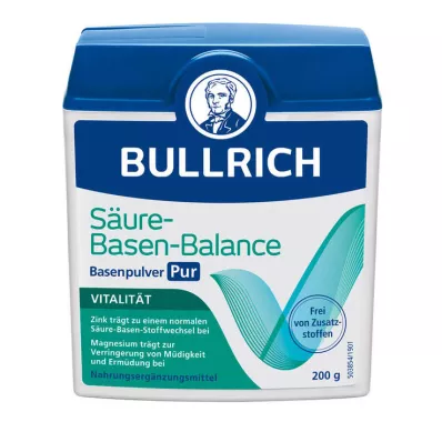 Bullrich Säure Basen Balance Basenpulver Pur, 200 g Bullrich Säure Basen Balance Basenpulver Pur, 200 g